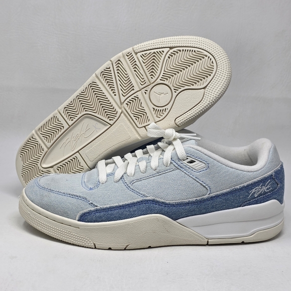 Nike Air Jordan Flight Court SE Denim Sneakers IB4414-100 Women's Size 10.5 New